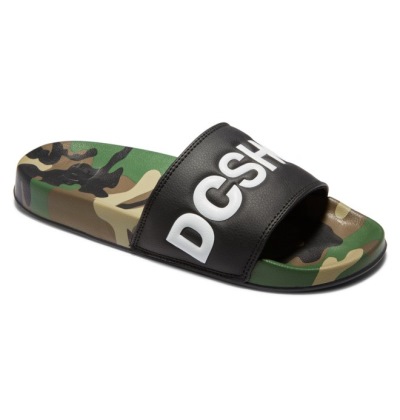 DC DC Fekete / Camo - Papucs - Fekete / Camo - Magyarország (K4O4G2OL)